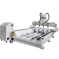 Multi Head Rotary 3D Wood CNC Router Machine