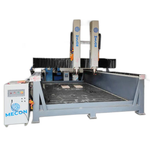 Double Head Cnc Stone Cutting And Engraving Machine