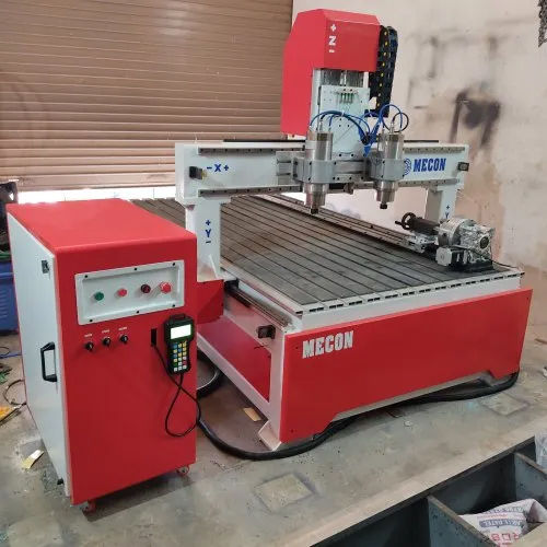 Dual Head Cnc Wood Carving Machine