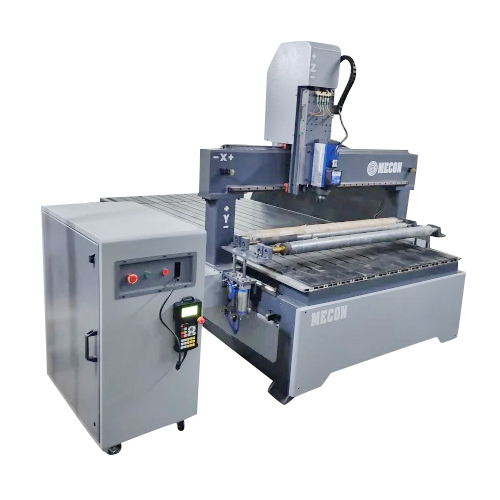 3D CNC Engraving Router Machine With Press Roller 