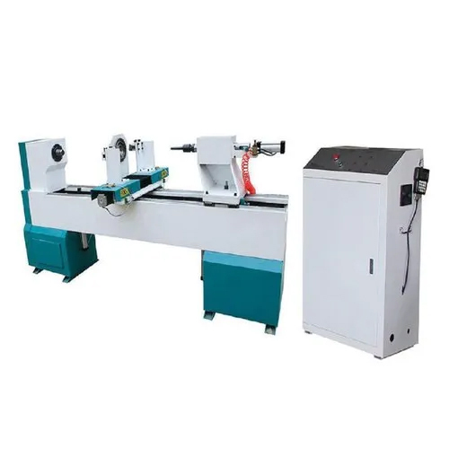 MS CNC Wood Lathe Machine