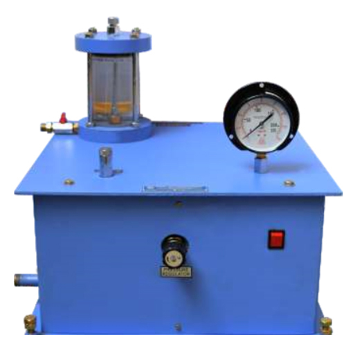 DEAD WEIGHT TYPE OIL & WATER CONSTANT PRESSURE SYSTEM