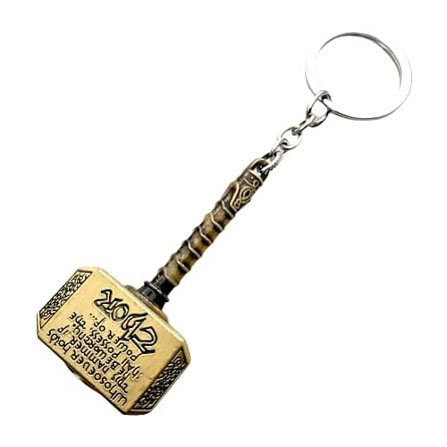 Ragnarok Mjlnir Axe Keychain Hammer Thor Keychain