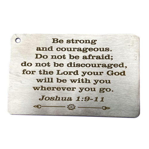 Be Strong Wallet Card