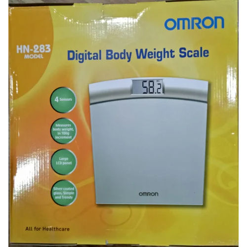 Omron Stainless Steel Digital Body Weight Scale, For Industrial