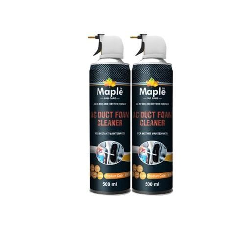 Maple Car Care AC Cleaner Foam Spray and car Air Conditioner coil cleaner disinfectant foam 500 Ml (pack of 2