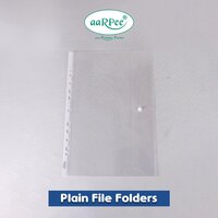Plastic File Folders - Transparent Plastic, A3 Size | Durable, Water-resistant, Easy To Clean, Flexible, Lightweight, Expandable Gusset Design