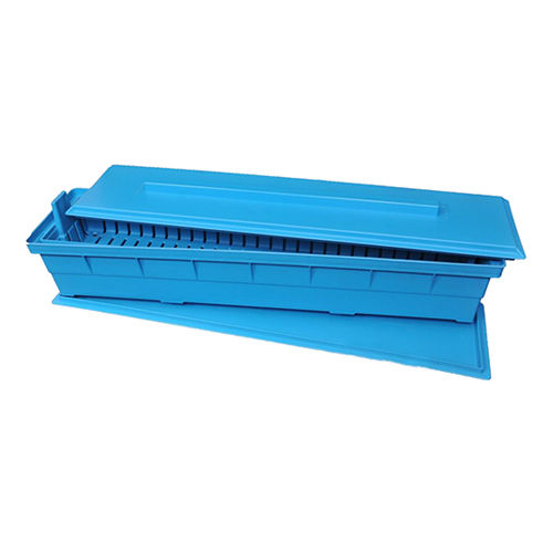 Blue Cidex Tray