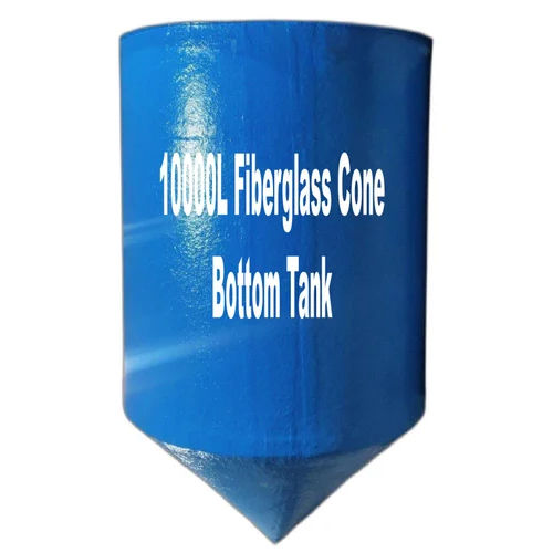 10000 Ltr FRP Cone Bottom Tank