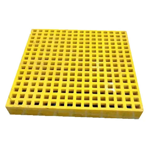 Yellow 30 Mm Frp Moulded Grating