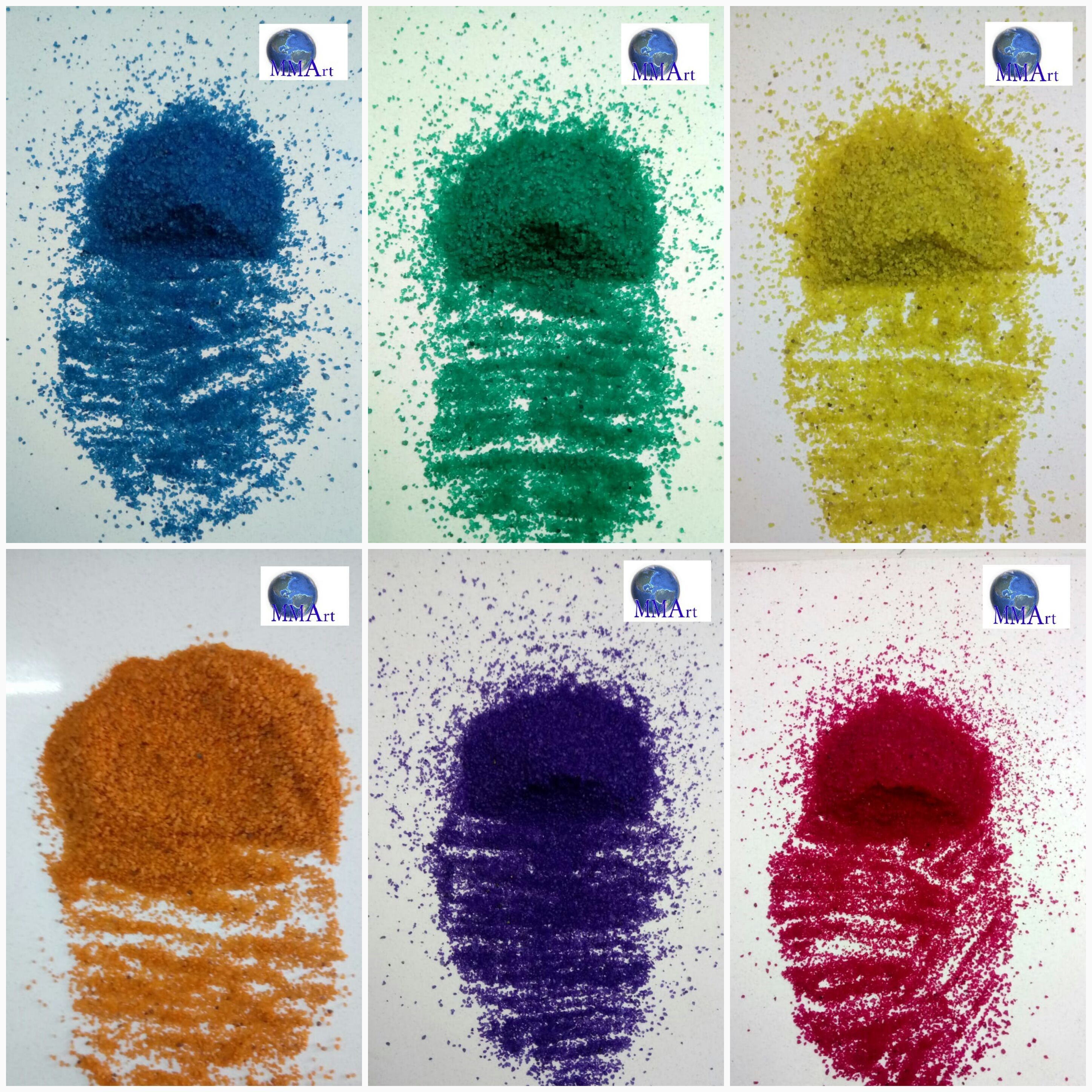 Competitive Price Waterproof Fuchsia Colored Natural Crystal Clear Silica Sand For Decoration Purpose