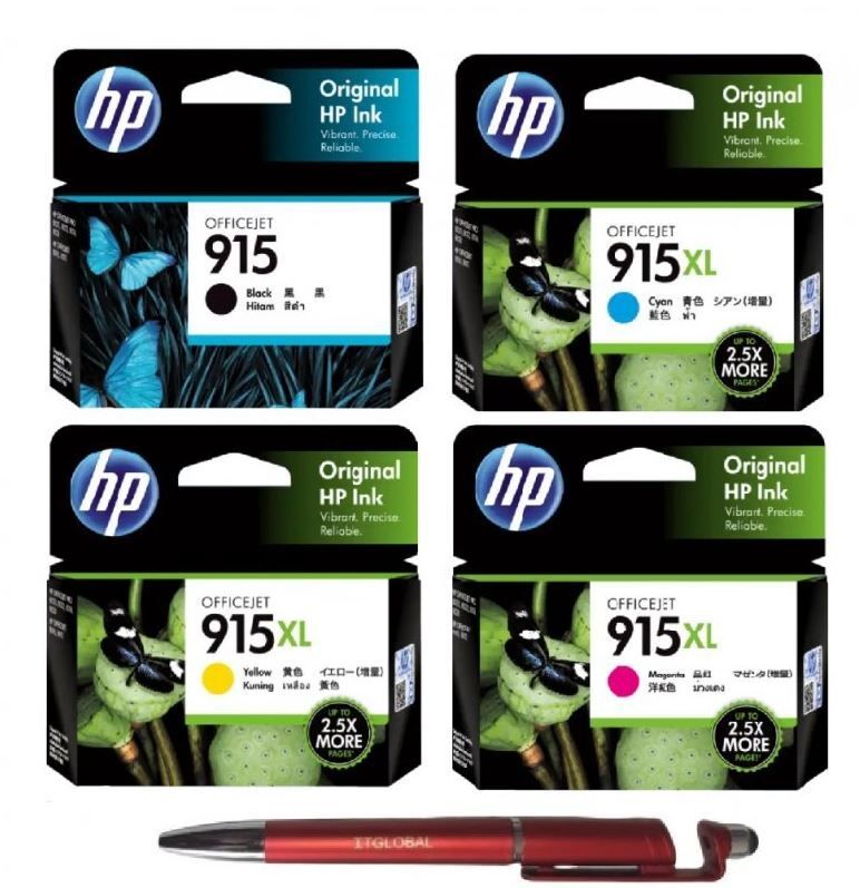 HP 915 Cyan Original Ink Cartridge