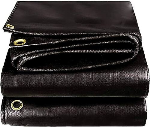 40X40 170 GSM BLACK TARPAULIN