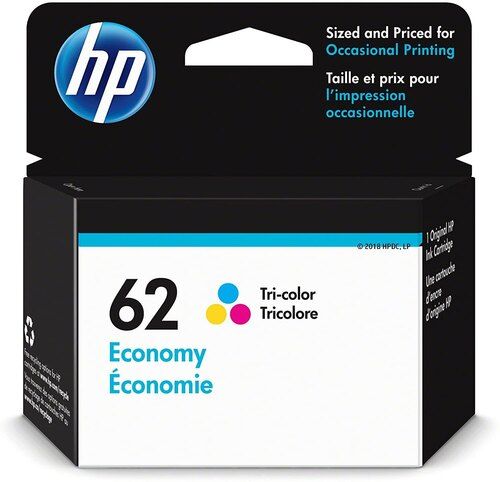 HP 62 Tri-color Original Ink Cartridge