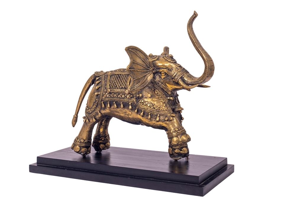 Elephant Tribal Dhokra Art