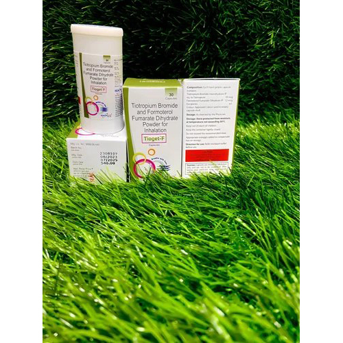 Tiotropium 18 mcg powder  Formoterol Fumarate 12 mcg