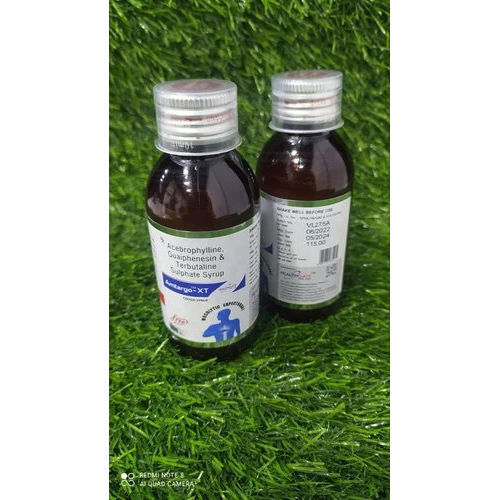 Acebrophylline Guaiphenesin and Terbutaline Sulphate Syrup