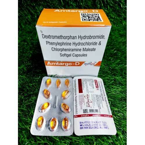 dext romethorphan phenylephrine chlorpheniramine Softgel Capsules