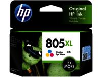 HP 805XL High Yield Tri-color Original Ink Cartridge