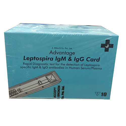 Leptospira Igm and IgG Card