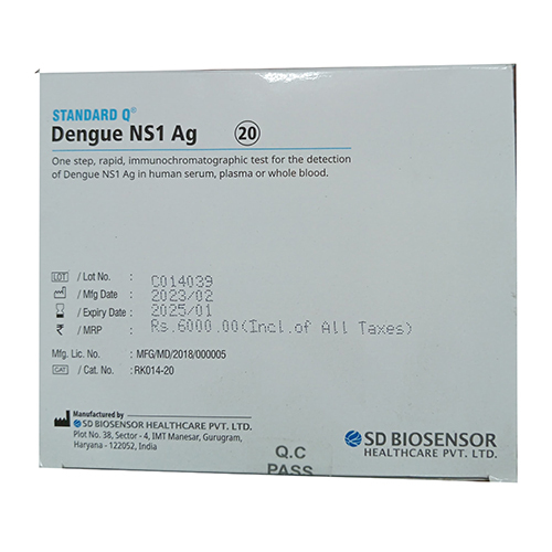 Dengue NS1 Card