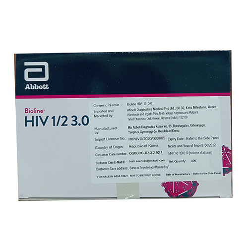 HIV 1-2 3.0 Abbott