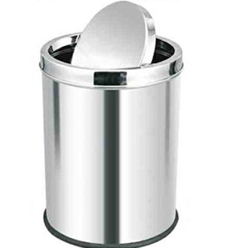 Stainless Steel Swing Bin - Application: Hotel/ Restaurant/ Office/ Outdoor Indoor And Airports /Mall