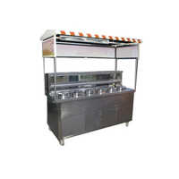 Stainless Steel Pani Puri Counter