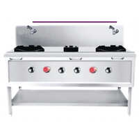 Steel Chinese Gas With Stock Pot