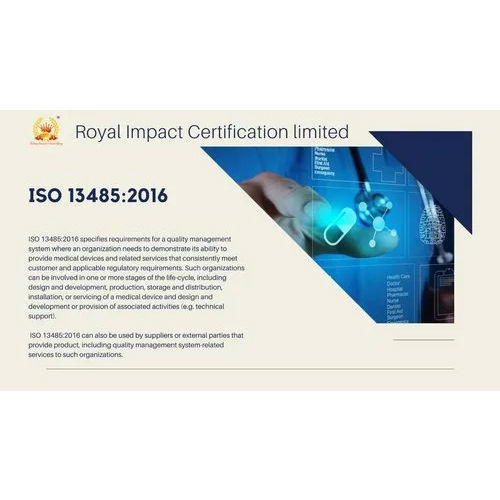 Iso 13485 2003 Certification