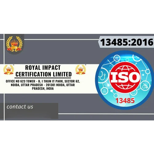ISO 13485 2016 Certification Services