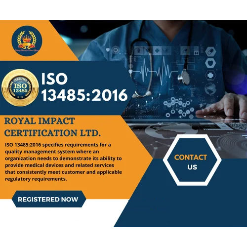 ISO 13485 2016 Certification Services