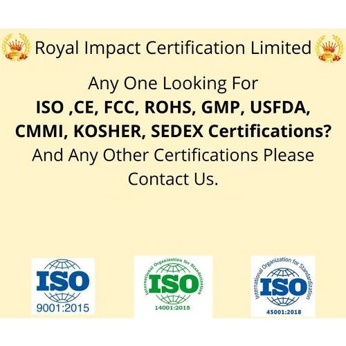 ISO 9001 ISO 14001 ISO 45001 Certification Service