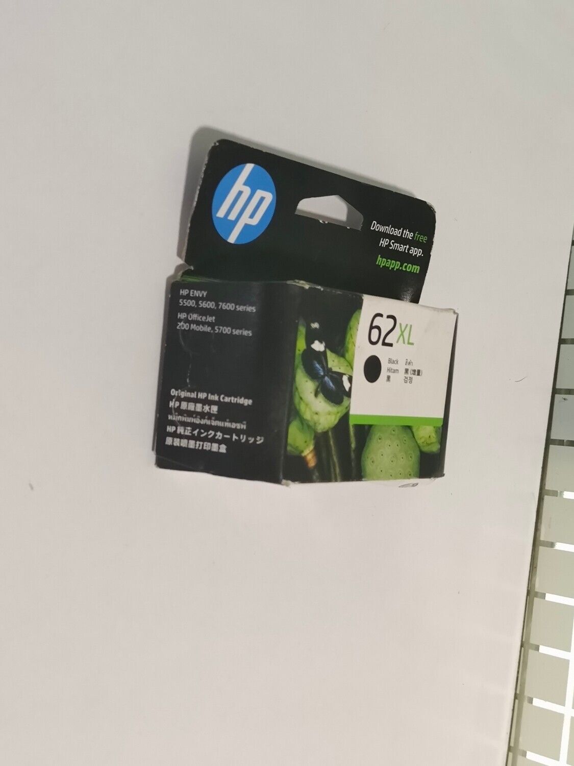 HP 62XL High Yield Black Original Ink Cartridge