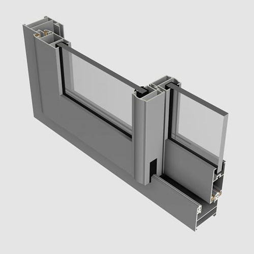 SC40 Aluminium Sliding Door