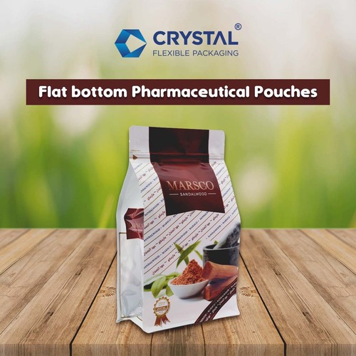 Flat bottom Pharmaceutical pouches
