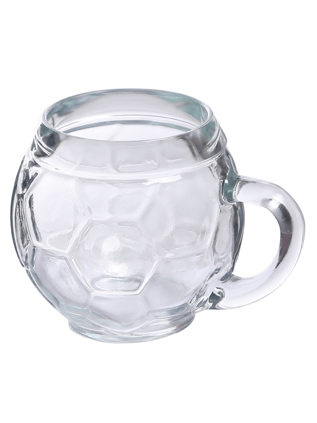 Oberglas Football Glass Beer Mug Set 400ml Transparent Set of 2