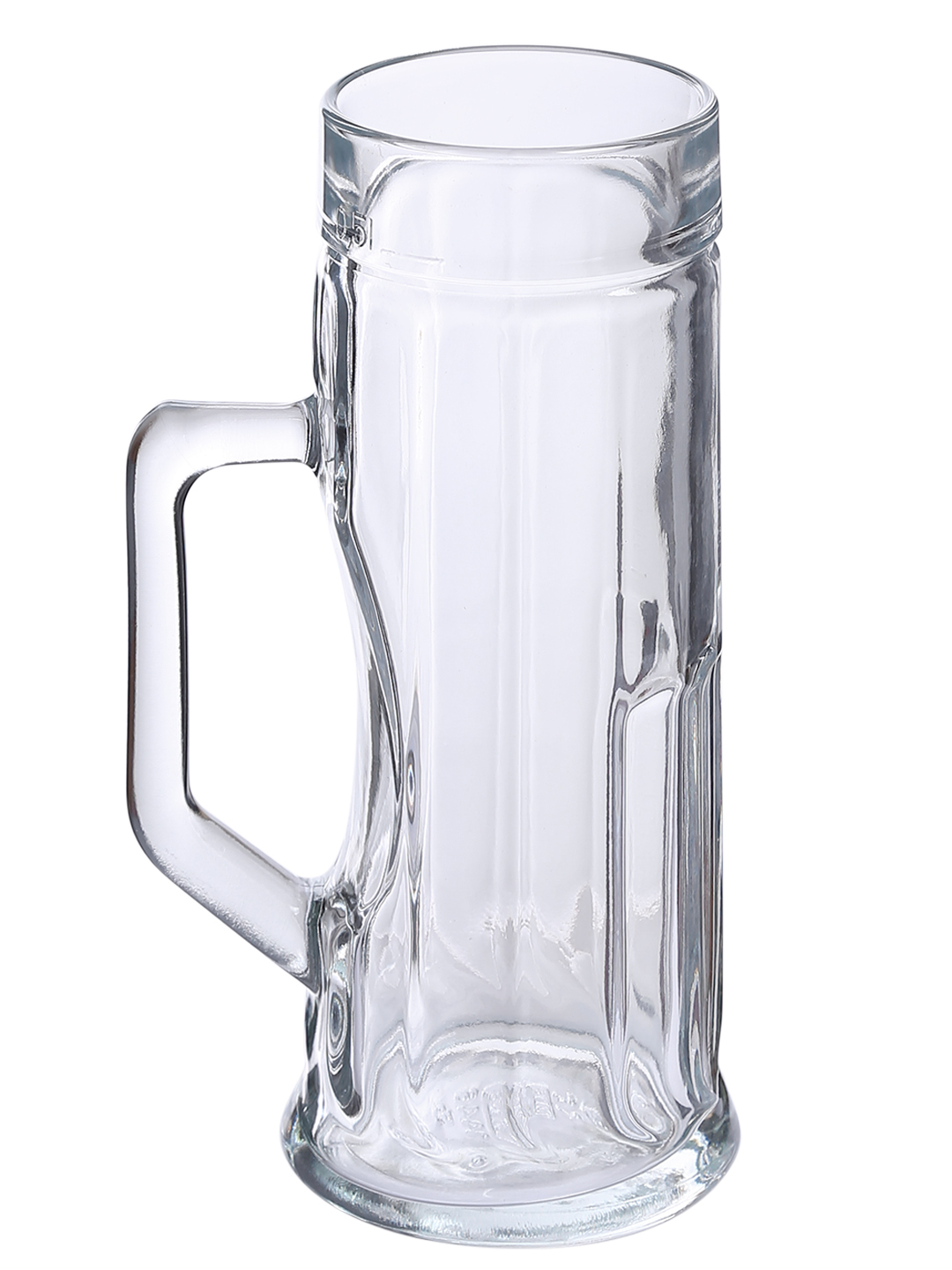 Oberglas Premium Ribbed Beer Mug 550 ML Set of 2pcs