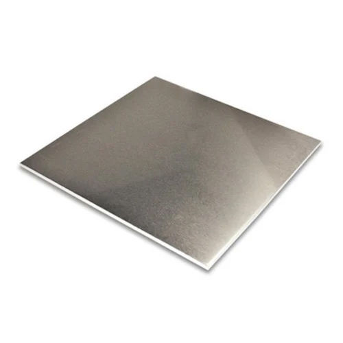 Silver Square 2014 Aluminium Plate