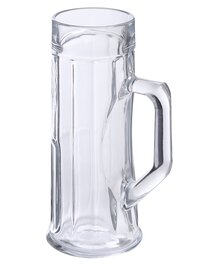 Oberglas Premium Ribbed Beer Mug 330 ML Set of 2pcs