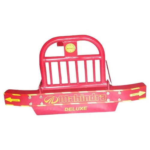 Red Mahindra Deluxe Tractor Bumper