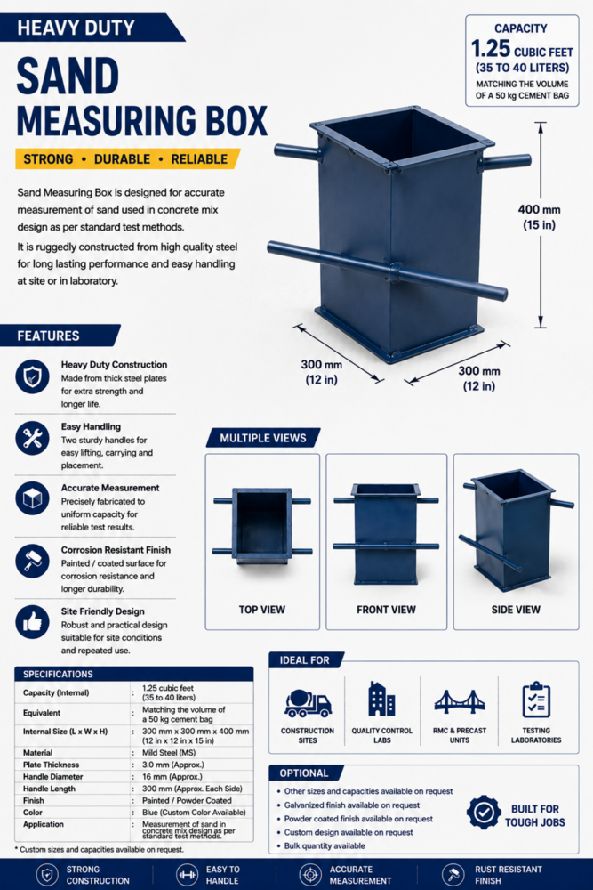 Construction Measuring Box