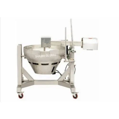 White Industrial Halwa Making Machine