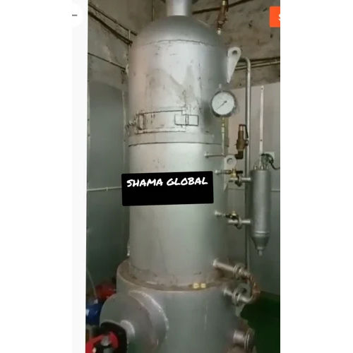 Silver Vertical Oil Fire Boiler