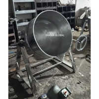 White Tilting Steam Jacketed Kettle