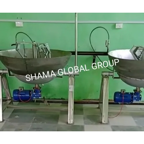 SS Semi Automatic Khoya Making Plant