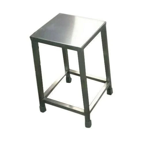 Scoya Ss Square Stool Application: Hospital