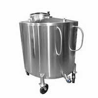 Stainless Steel Pressure Vessels - 5 To 1000 Liters Capacity, Silver Color, Industrial Use, New Condition, Durable Ss Material