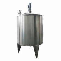 Silver Stainless Steel Blending Tank