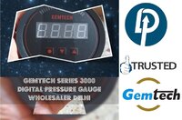GEMTECH Series 3000 Digital Pressure Gauge with Alarm Range 0 to 2500 PASCAL New Delhi to Amritsar Punjab